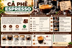Espresso là gì? Cách pha và chỉnh vị cho người mới