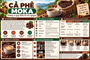 Cà phê Moka: Hương vị, giá tham khảo và cách chọn đúng