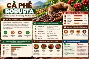 Cà phê Robusta là gì? Hương vị, vùng trồng và cách chọn